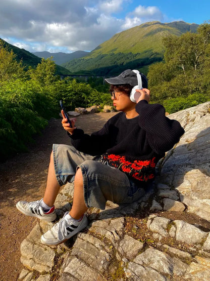 Tokyo Ghoul Spider Lily Knit Sweater