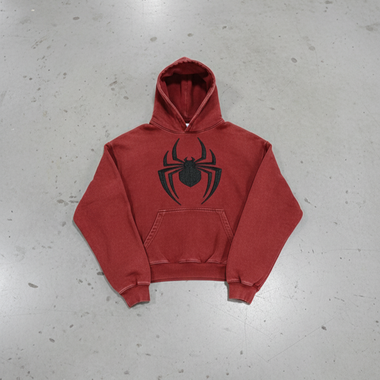 Vintage Red Spider Hoodie