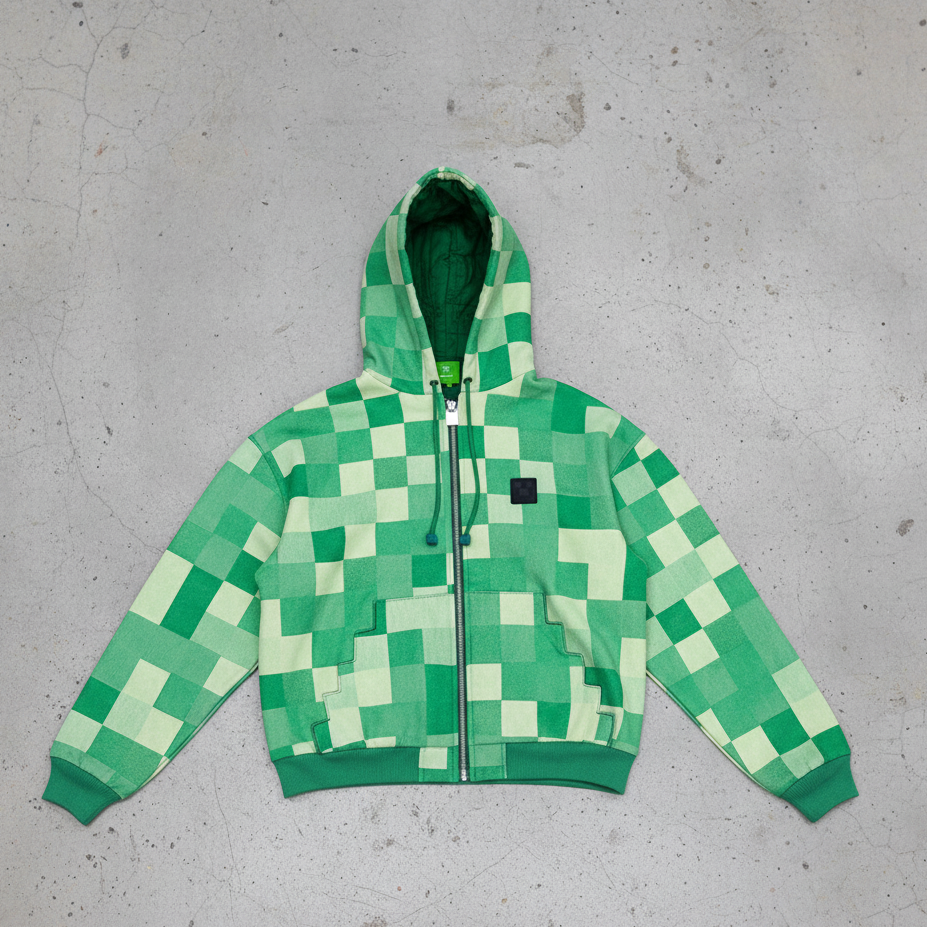 Creeper Unisex Zip Up Hoodie