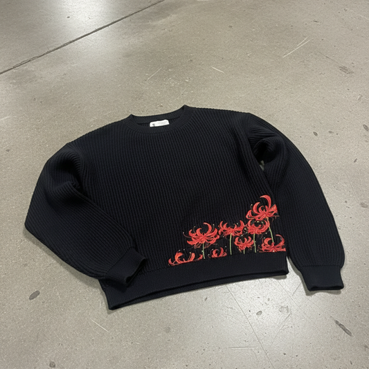 Tokyo Ghoul Spider Lily Knit Sweater