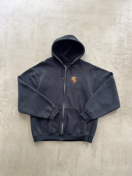 UNISEX PORSCHE ZIP UP HOODIE