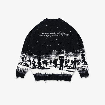 Monsters Nearby Unisex Sweater